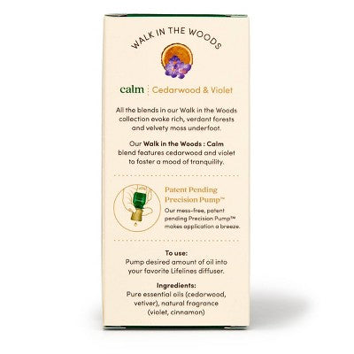 Essential Oil Blend - Walk in the Woods: Calm - Lifelines