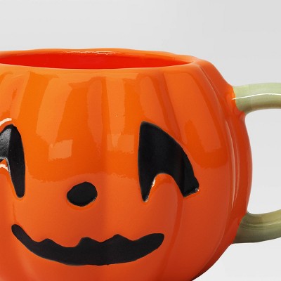 16 fl oz Figural Jack-o-Lantern Mug - Hyde and EEK! Boutique
