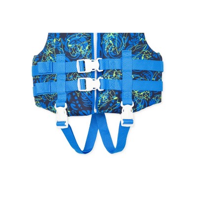 Speedo Kids' PFD Life Jacket Vest - Sunshine Yellow Shaka Tee