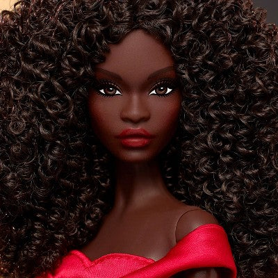 Barbie Signature Collectible 13" Doll in Red Gown, 45th Anniversary by Kitty Black Perkins