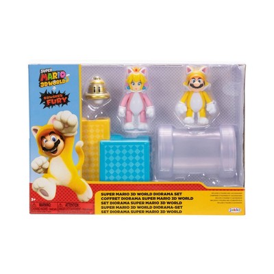 Nintend Super Mario 3D World Diorama Set