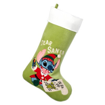 Disney 18" Lilo & Stitch 'Dear Santa' Christmas Stocking