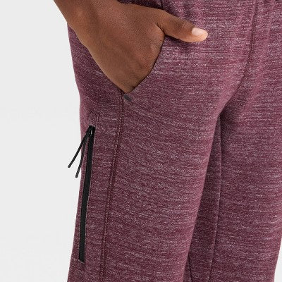 Boys' Siro Ponte Jogger Sweatpants - All In Motion Burgundy XL