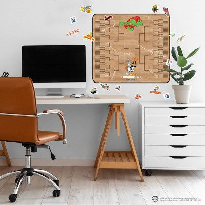 Space Jam 30th Anniversary Dry Erase Tournament Peel and Stick Wall Decals (LOCAL PICKUP ONLY)