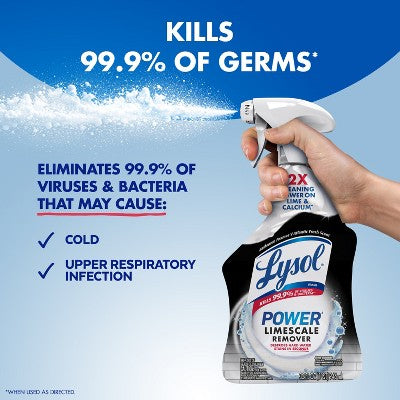 Lysol Power Limescale Remover Bathroom Cleaners - 32 fl oz
