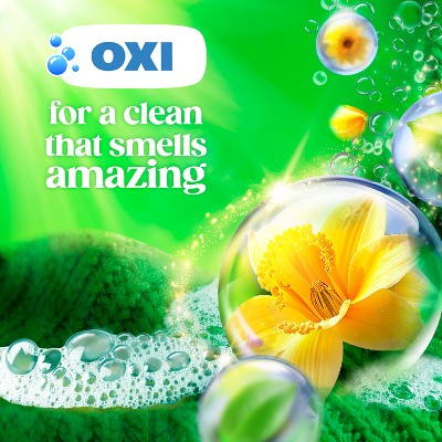 Gain Original Plus Liquid Laundry Detergents 45 Loads - 60oz: Cold Water Detergent, Spill-Resistant Lid, Paraben-Free