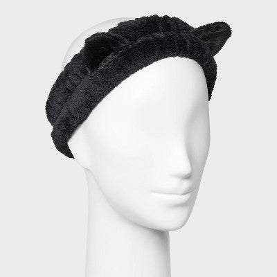 Women's Monster Halloween Matching Family Plush Headband - Hyde & EEK! Boutique Black