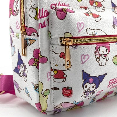 Kids' Hello Kitty & Friends 10.2" Mini Backpack - White