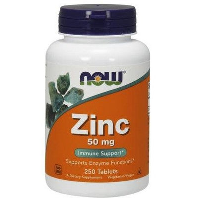 Now Foods Zinc Gluconate 50mg 250 Tablet
