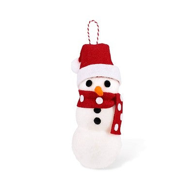 Felt Ornament Snowman - Bullseye's Playground