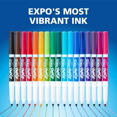 Expo 12ct Dry Erase Markers Fine Tip Assorted