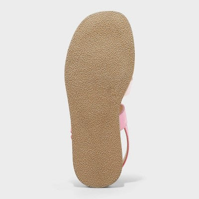 Girls' Auden Sandals - art class Pink 2: Open Toe, Faux Leather