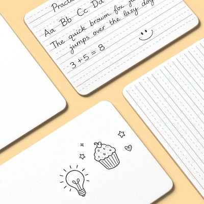 4ct 9"x12" Dry Erase Board White - up&up