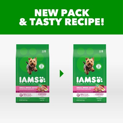 IAMS Proactive Health Small Breed Chicken and Whole Grains Recipe Adult Dry Dog Food - 5lbs