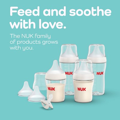 NUK Perfect Match Bottle Nipples - Medium Flow - 2pk