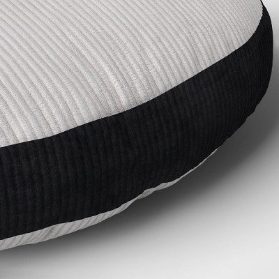 9" x 17" Half Moon Shaped Throw Pillow Gray - Room Essentials