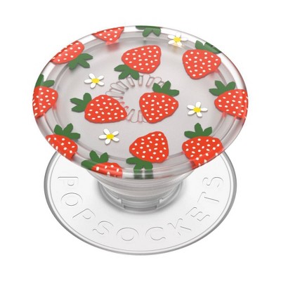 PopSockets PlantCore Translucent Cell Phone Grip & Stand - Berries and Cream
