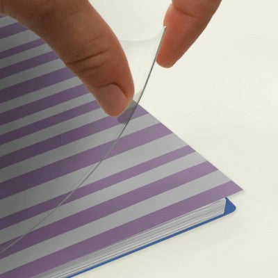 Blue Sky Brook Gossen Planner Notes 5.875"x8.625" Weekly/Monthly Wirebound 12 Month Purple Striped Undated