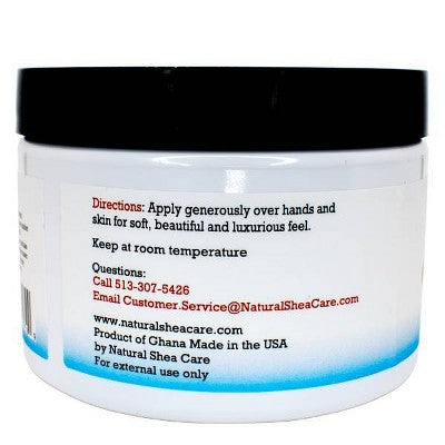 True Shea Natural Ultra Whipped Shea Butter - Vanilla - 8oz