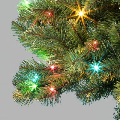 4' Alberta Spruce LED Pre-Lit Artificial Christmas Tree Bicolor Concave Lights with Twinkle - Wondershop (LOCAL PICKUP ONLY)