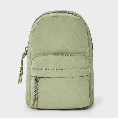 Boys' Sling Bag - Cat & Jack Olive Green