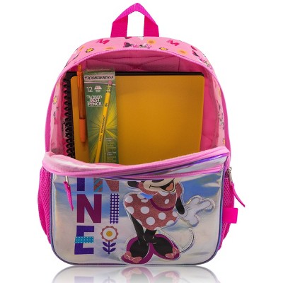 Disney Kids' Minnie Mouse 14" Backpack - Pink