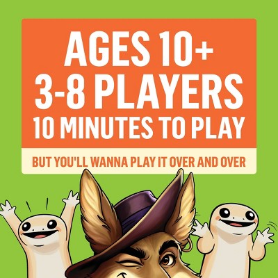 Exploding Kittens Coyote Card Game: Social Skills Development, 10-Minute Playtime, 3+ Players, Full Game
