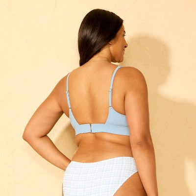 Women's Shaping Longline Triangle Bikini Top M
