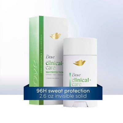 Dove Beauty Clinical 96-Hour Protection Antiperspirant & Deodorant Stick - Cool Essentials - 2.6oz