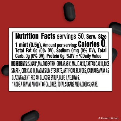 Tic Tac Mint Sour Cherry Mints - 0.84oz