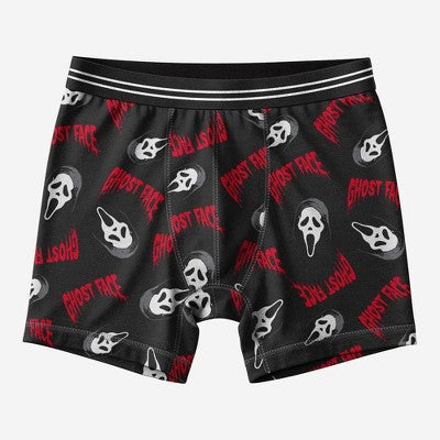 Men's Ghostface Boxer Briefs 2pk - Light Purple/Black XL