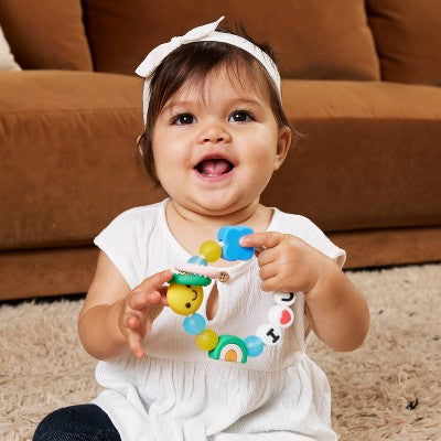 Infantino Busy Beads Silicone Friendship Bracelet