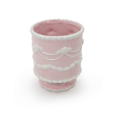 Makeup Brush Holder Pink Cake - Bullseye's Playground