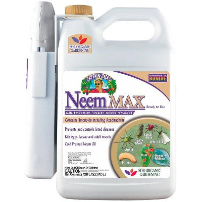 Bonide Captain Jack's Neem Max 128oz Ready-to-Use with Power Sprayer