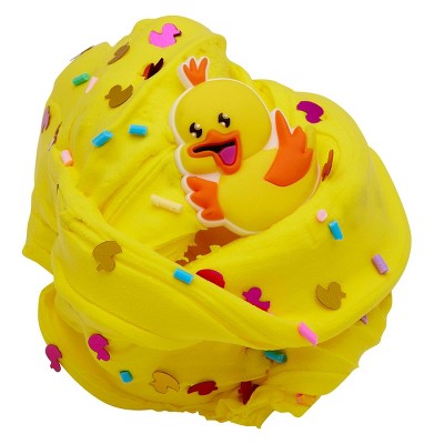 Cra-Z-Slimy Slime Dome Yellow Lil' Ducky: Creativity Focus, Includes 4 Pieces, 2.4 Net Weight