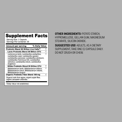 Critical Care Probiotic Capsules - 30ct - up&up