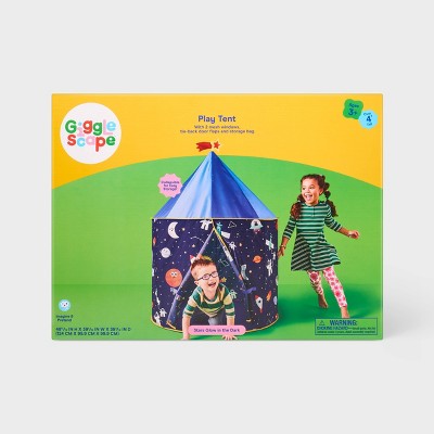 Play Tent Blue - Gigglescape: Kids & Toddler Tent, Outdoor Toys, Polyester, 3+ Years