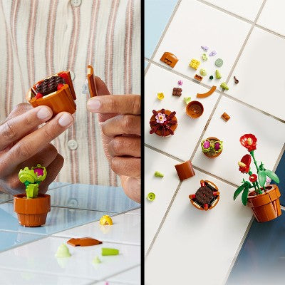LEGO Icons Tiny Plants Build and Display Set for Adults 10329