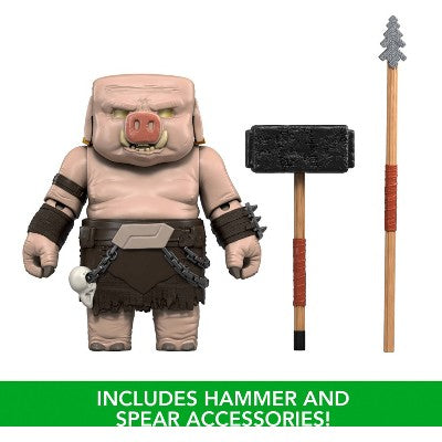 Minecraft Piglin Warrior Action Figure & Accessories, Toy Set Inspired by A Minecraft Movie