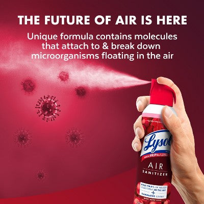Lysol Aerosol Air Sanitizer - Berry Burst - 10oz