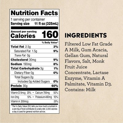 Pioneer Pastures High Protein Nutritional Milkshake - Vanilla - 44 fl oz/4pk