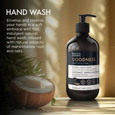 Baylis & Harding Goodness Coconut Vanilla and Shea Hand Wash - 500ml