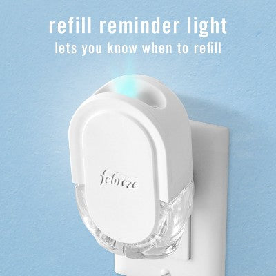 Febreze Plug In Air Freshener Soothe & Restore Scent, 1 Refills