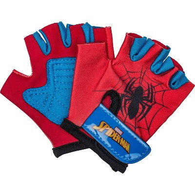 Spider-Man Kids' Bike Pad and Glove Set - Blue/Red