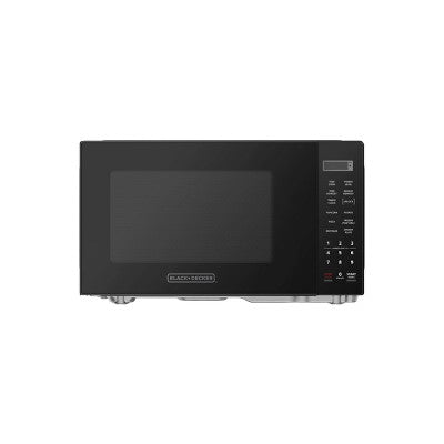 BLACK+DECKER 0.9 cu ft Microwave Black (LOCAL PICKUP ONLY)