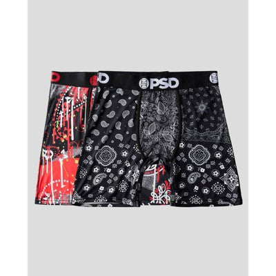 PSD Men's Paisley Print Briefs - Neon M