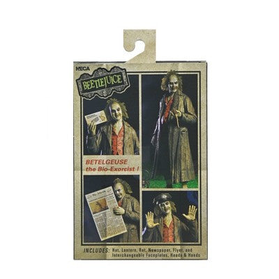 NECA Ultimate Beetlejuice (1988) Tour Guide "The BioExorcist" 7" Scale Action Figure