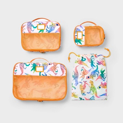 Kids' 4pc Packing Cube Set Dino - Cat & Jack?