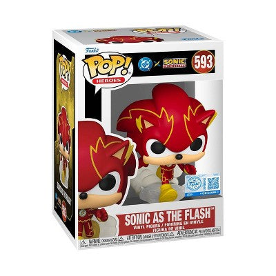 Funko POP! Heroes: DC Justice League and Sonic - Sonic/Flash Figure
