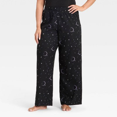 Women's Celestial Pajama Pants - Hyde and EEK! Boutique Black L